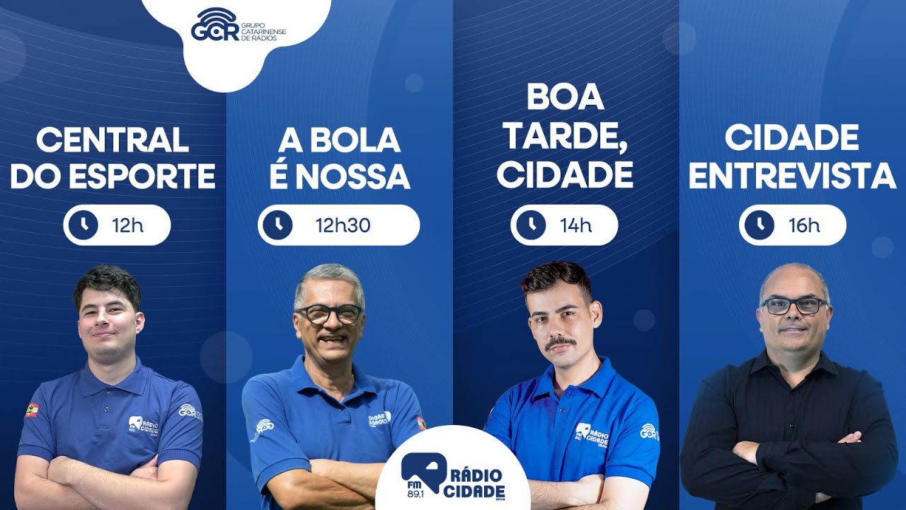 CIDADE TARDE: Central, A Bola é Nossa, Boa Tarde, Cidade Entrevista (02/02/2026)