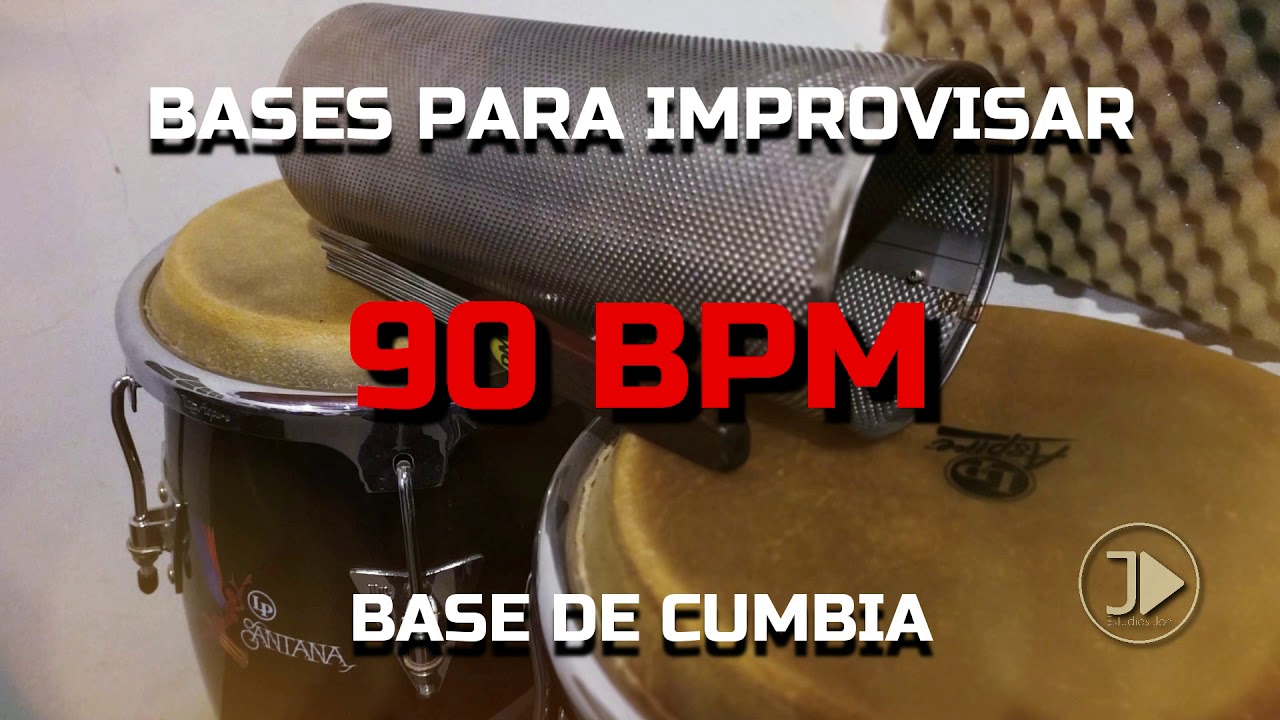 Base de CUMBIA | 90 Bpm 🥁 | Para Improvisar/Practicar 🔥