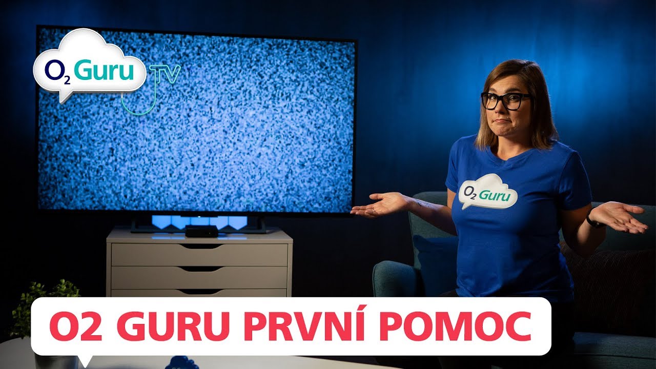 O2 TV: Co dělat, když televize zrní, nebo nemá signál?