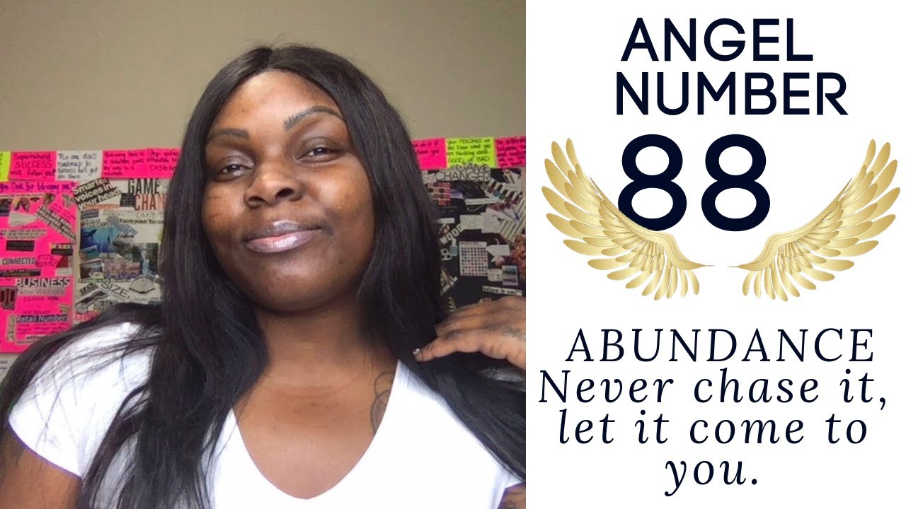 Angel Number 88:: ABUNDANCE-- Never Chase It, Let It Come To You.💫✨ #angelnumbers
