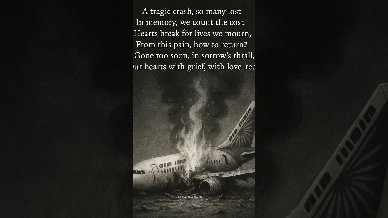 Very tragic and mournful incident #airindia #airplanecrash #tragicincident #india #sad