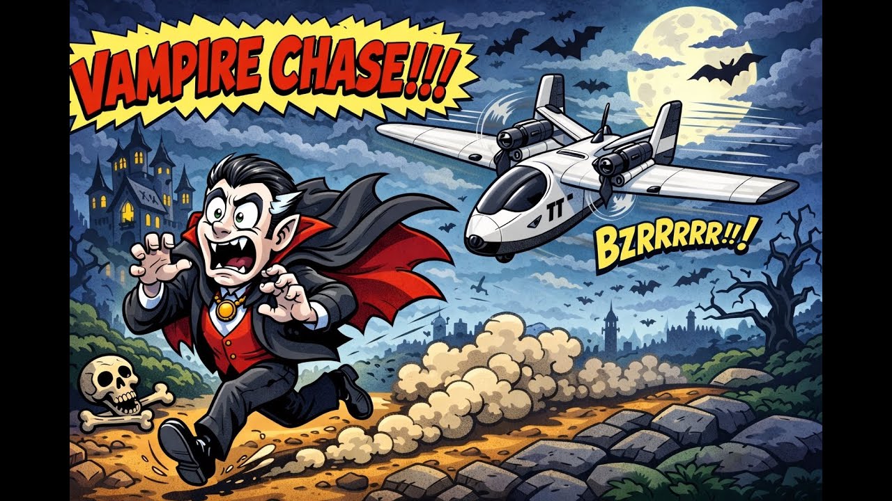 Chasing a Vampire!