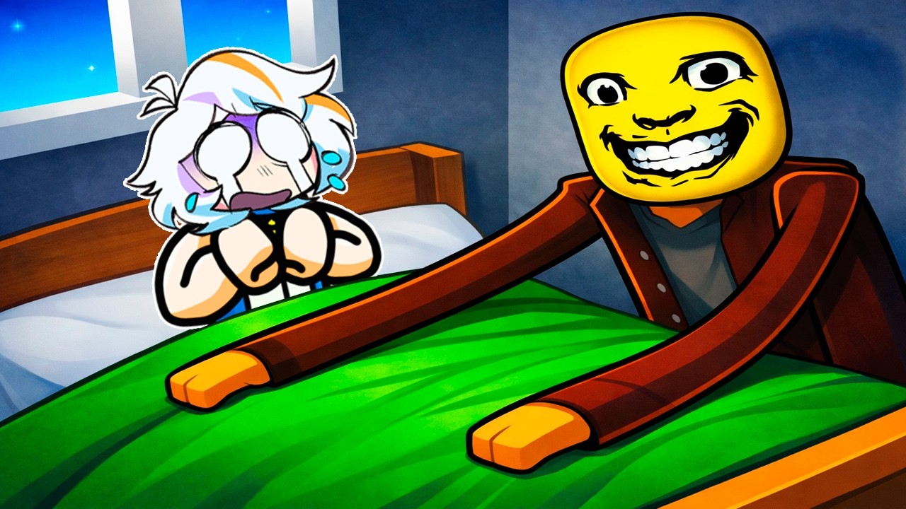 CHUYMINE TIENE UNA PIJAMADA EN ROBLOX COMPLETO