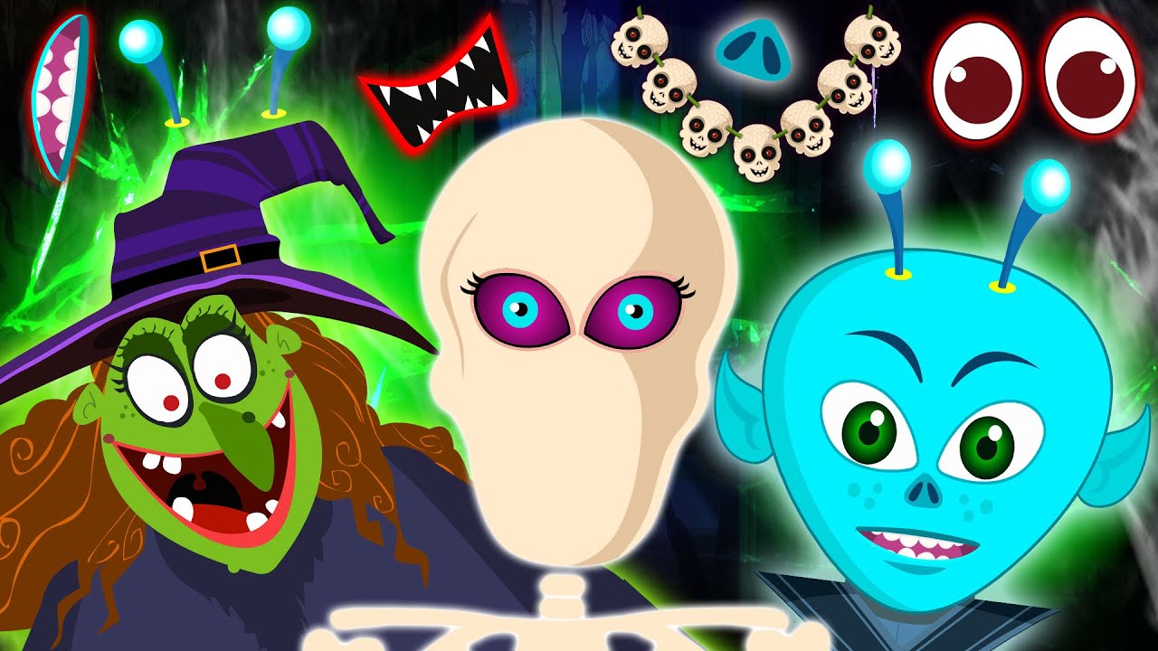 The Missing Faces Funny Finger Family Collection For Children | Spooky Nursery Rhymes By Teehee Town