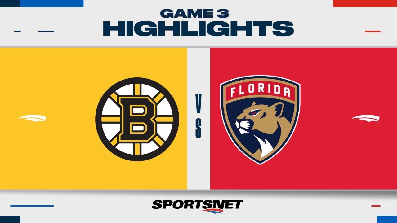 NHL Game 3 Highlights | Bruins vs. Panthers - April 21, 2023