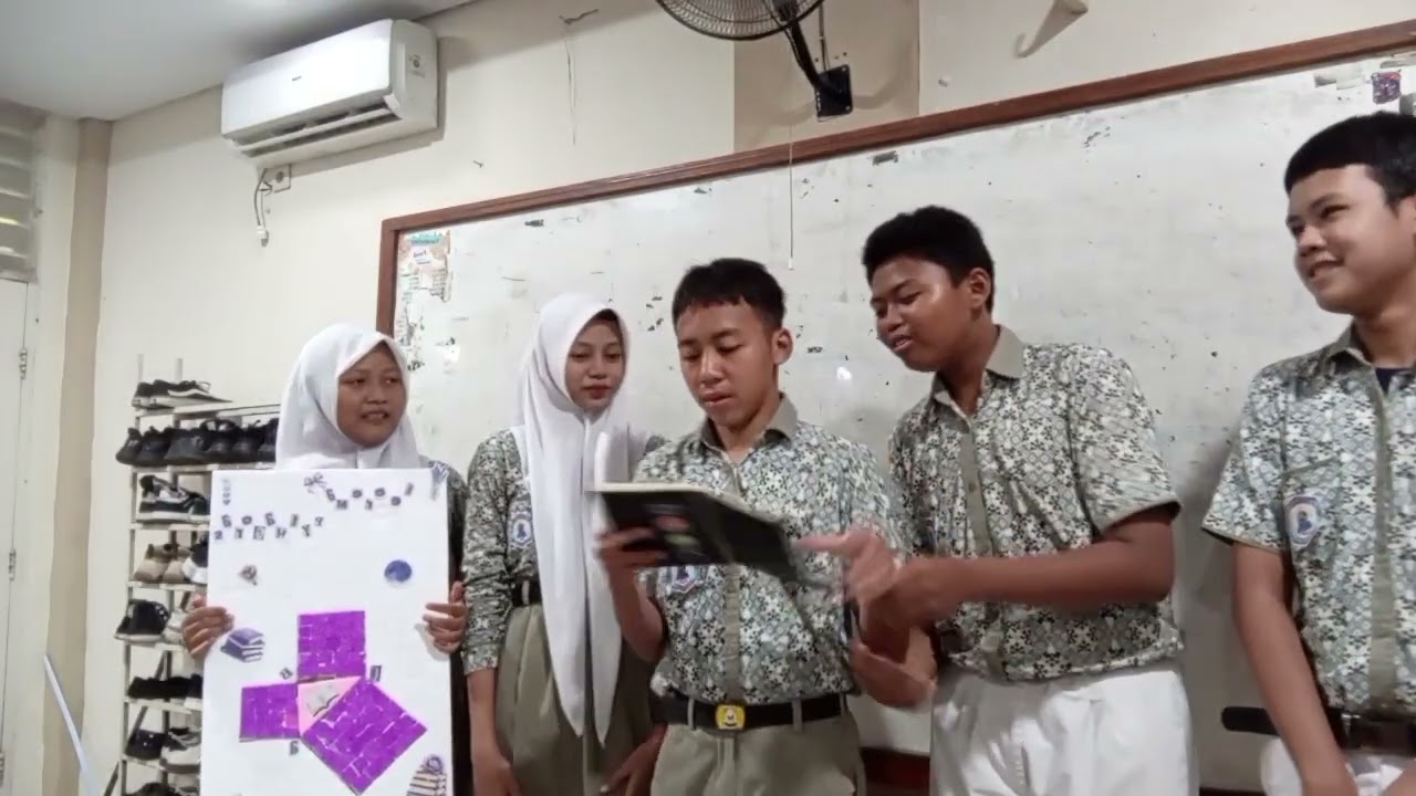 Tugas membuat alat peraga Teorema Pythagoras 