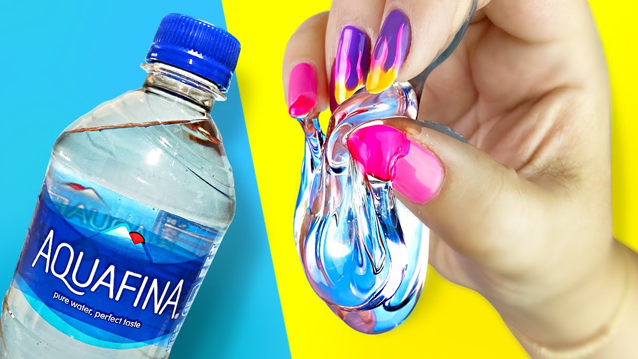 SLIME de AGUA SIN PEGAMENTO