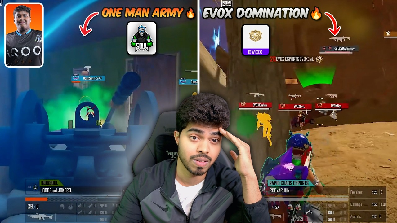 SouLJOKER ONE MAN ARMY 🔥 EVOX #1 DOMINATION 😱