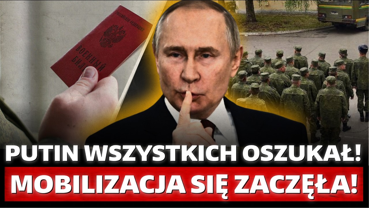 Panika w Rosji. Ruszyła &bdquo;CICHA&rdquo; MOBILIZACJA. Putin ZAMKNĄŁ GRANICE. Ujawniono SPRYTNY PLAN