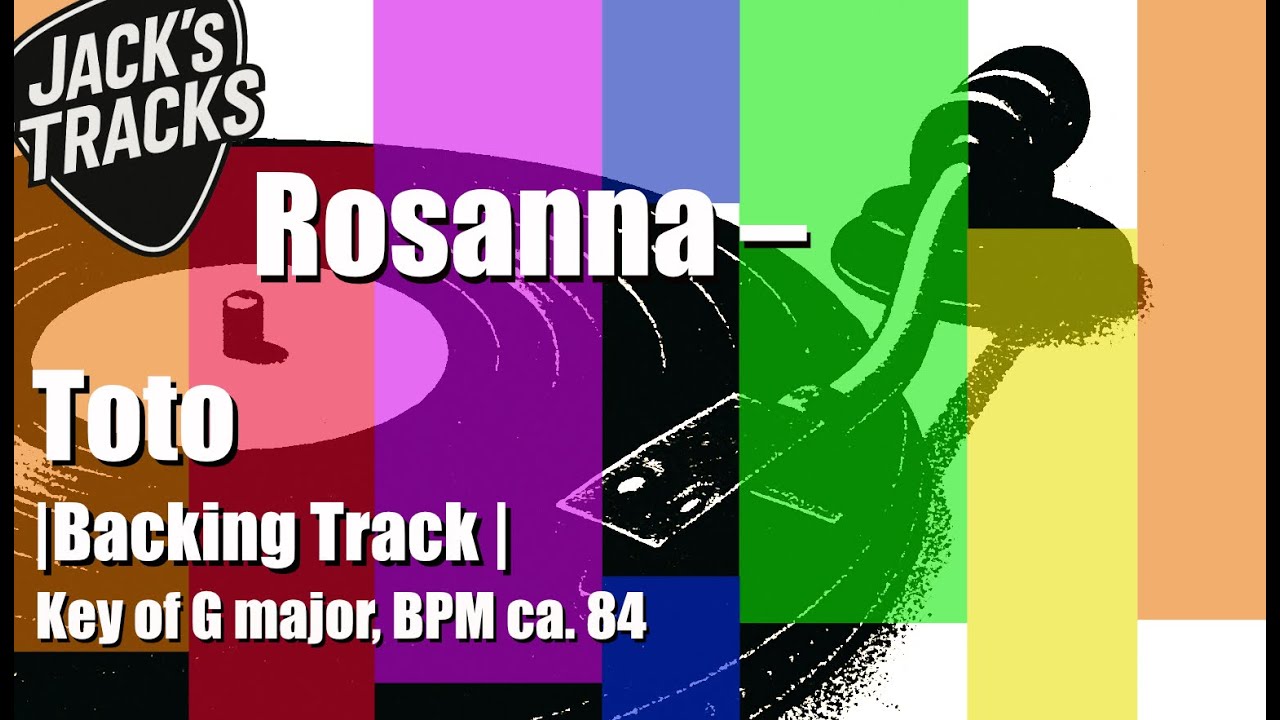 Rosanna — Toto | Backing Track