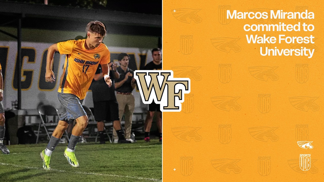 Marcos Miranda - Committed to Wake Forest (NCAA DI) - Fall 2026