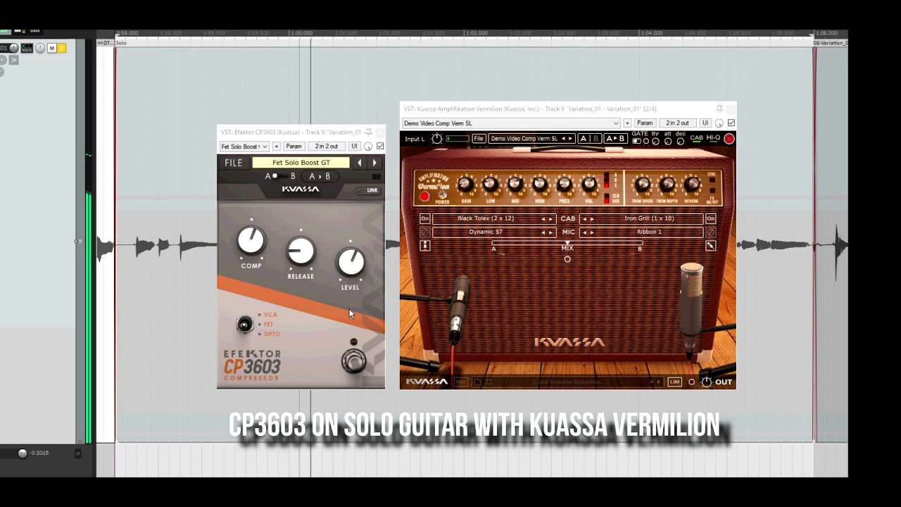 Efektor CP3603 Clean Solo Demo