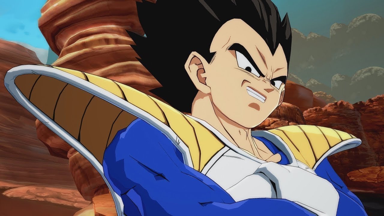 Dragon Ball FighterZ Arcade Mode: Base Vegeta