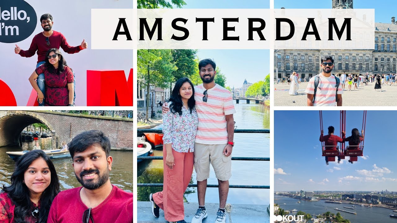 Amsterdam சுற்றிப் பார்ப்போம் | Weekend VLOG in Amsterdam | Tamil Vlog| Top Attractions| Night Life