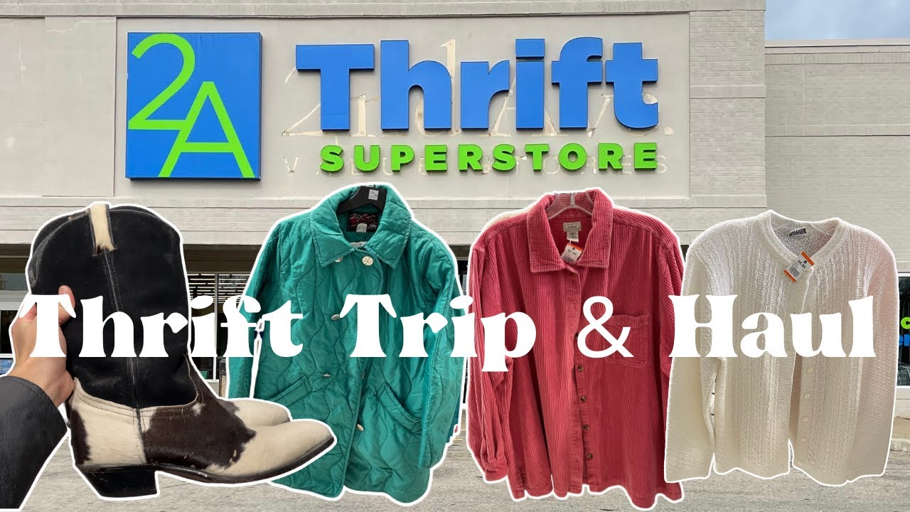 QUICK THRIFT WITH ME in Philadelphia ✨ full THRIFT HAUL! I FOUND my FAVORITE thrift find EVER!!