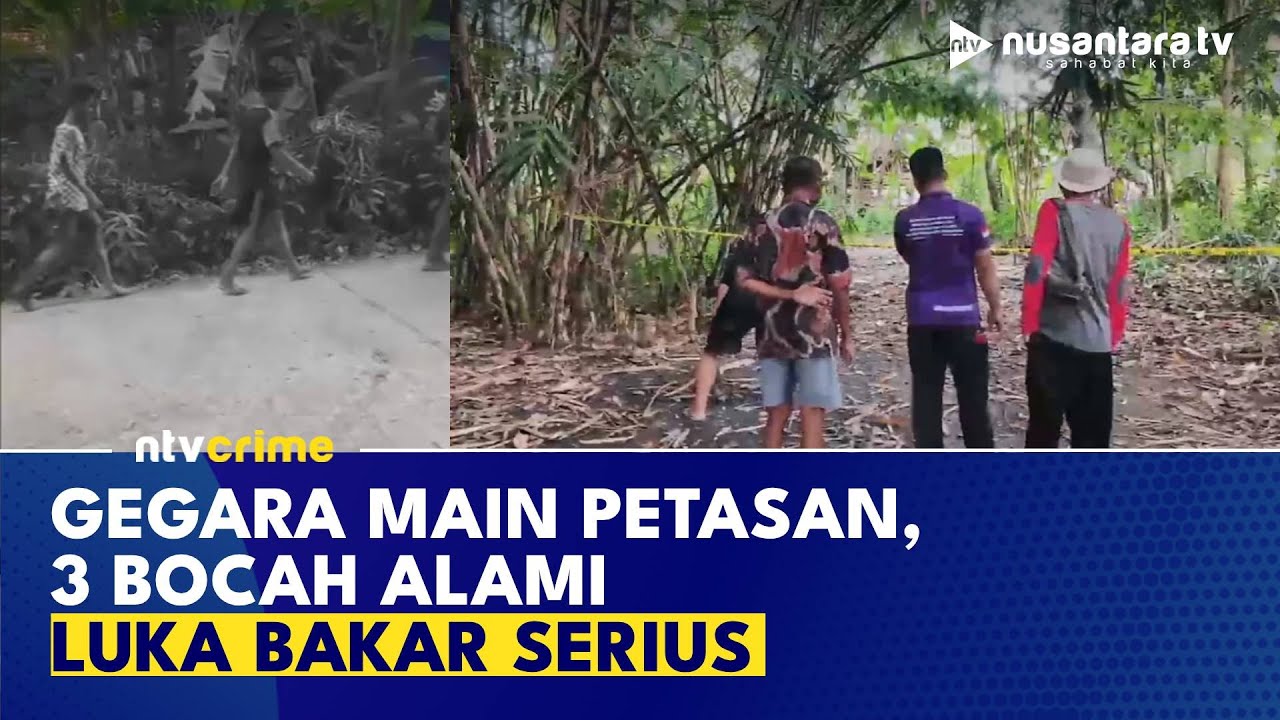 Nahas! Main Petasan Berujung Petaka, 3 Bocah di Cilacap Dilarikan di Rumah Sakit | NTV CRIME
