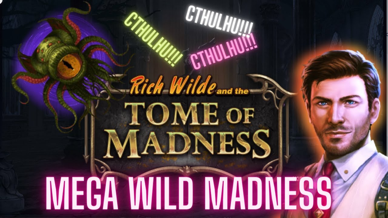 TOME OF MADNESS 🔥MEGA WILD BONUS ✭ BACK 2 BACK 2 BACK