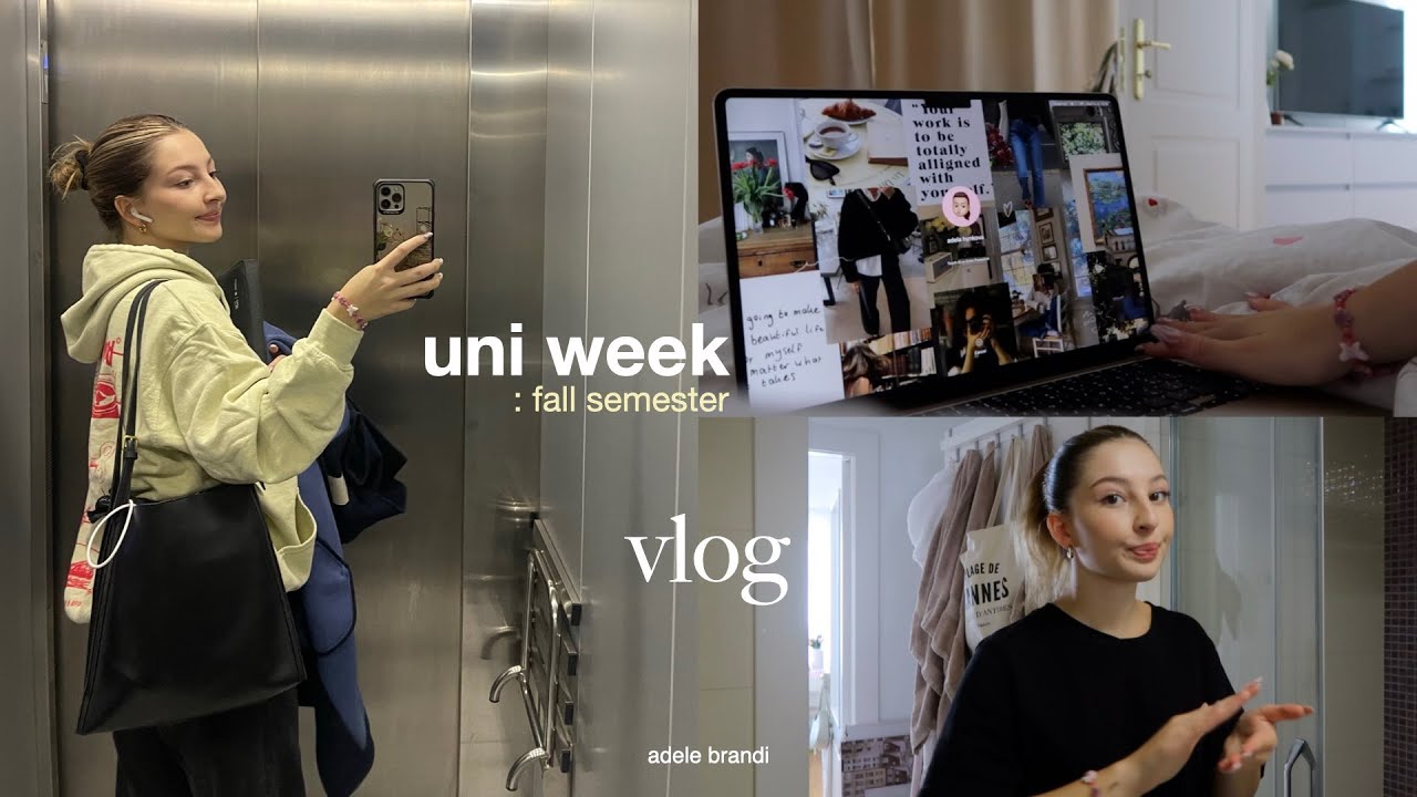 TÝDENNÍ VLOG ☕️☁️: pumpkin spice latte, nový notebook & tutorial na vlasy