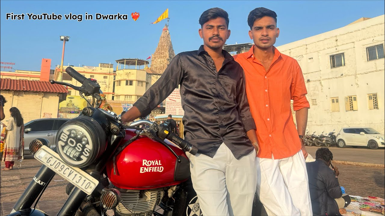 First YouTube vlog in Dwarka ❤️‍🔥 | kana solanki 