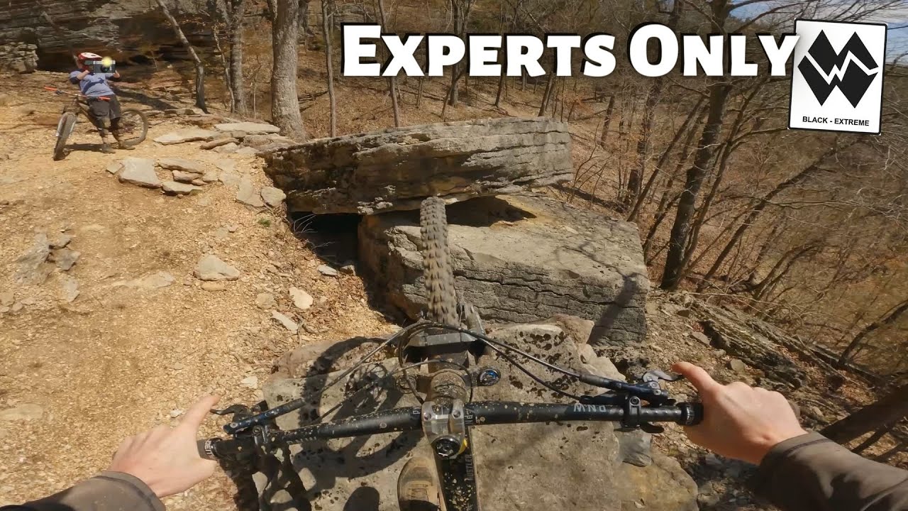 All The Expert Trails At Lake Leatherwood Gravity Project - DH 1, 2, 3 & 7!