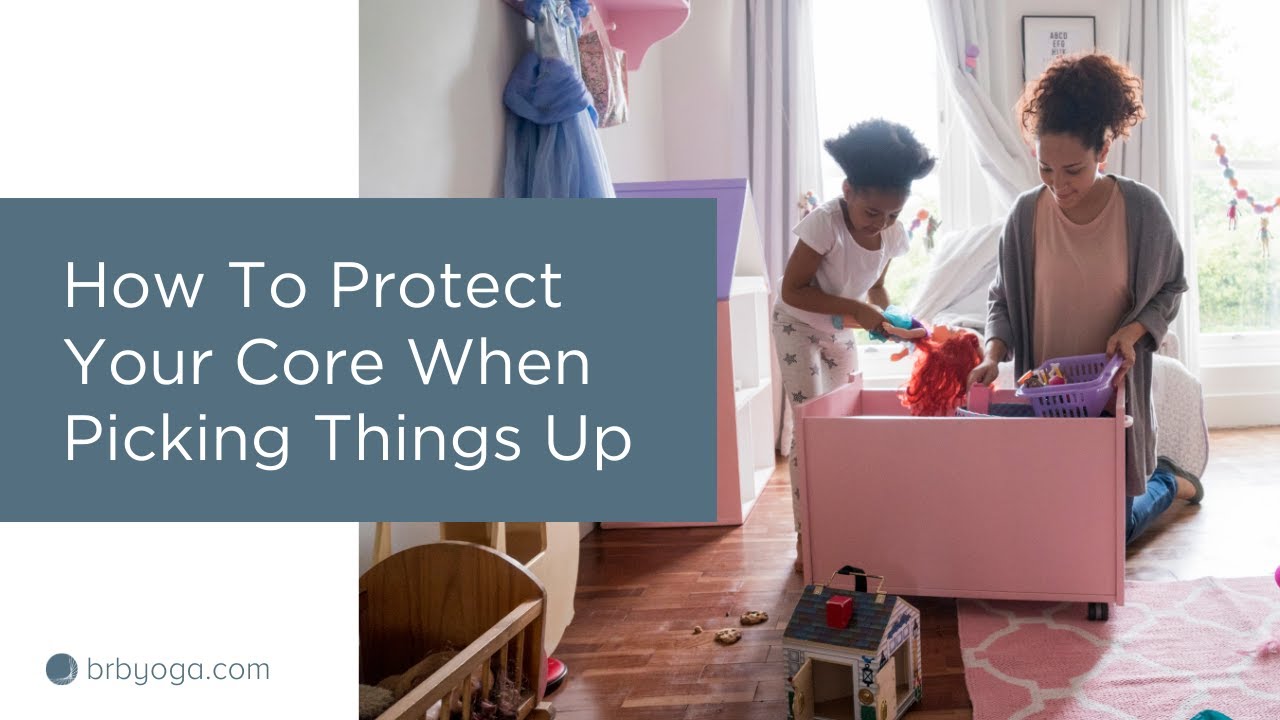 How To Protect Your Core When Picking Things Up