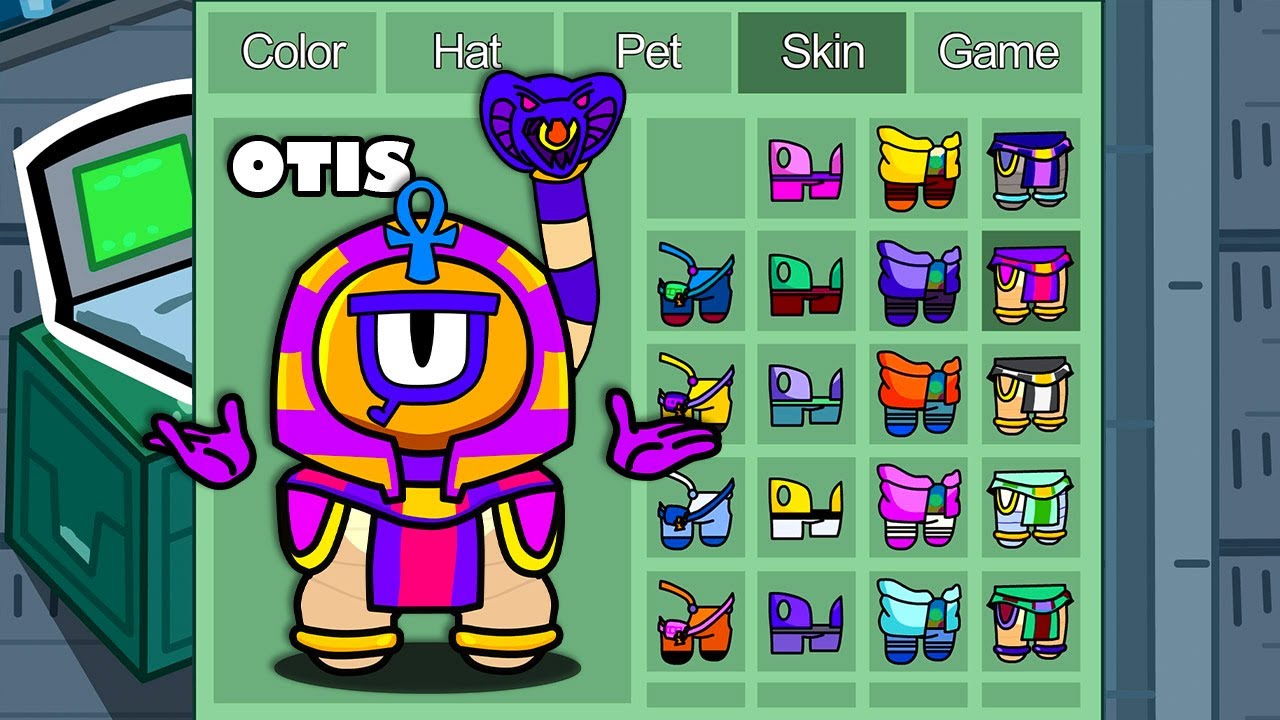 Brawler Otis in Among Us ◉ funny animation - 1000 iQ impostor