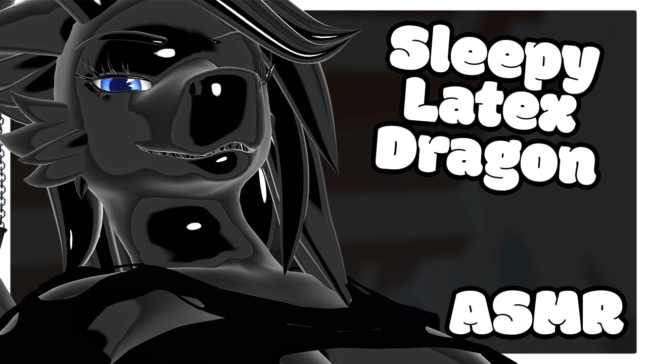 [Furry ASMR] Sleeping With a Latex Dragon (Roleplay)