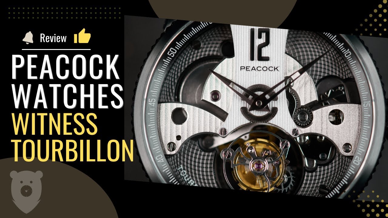 Peacock Watch Witness Tourbillon - Incredible value