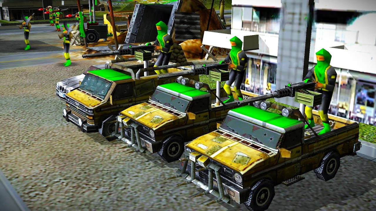 US Supports Militia Against GLA to Gain Foothold in Africa | C&C Generals ZH ROTR Mod  2 Mission Map