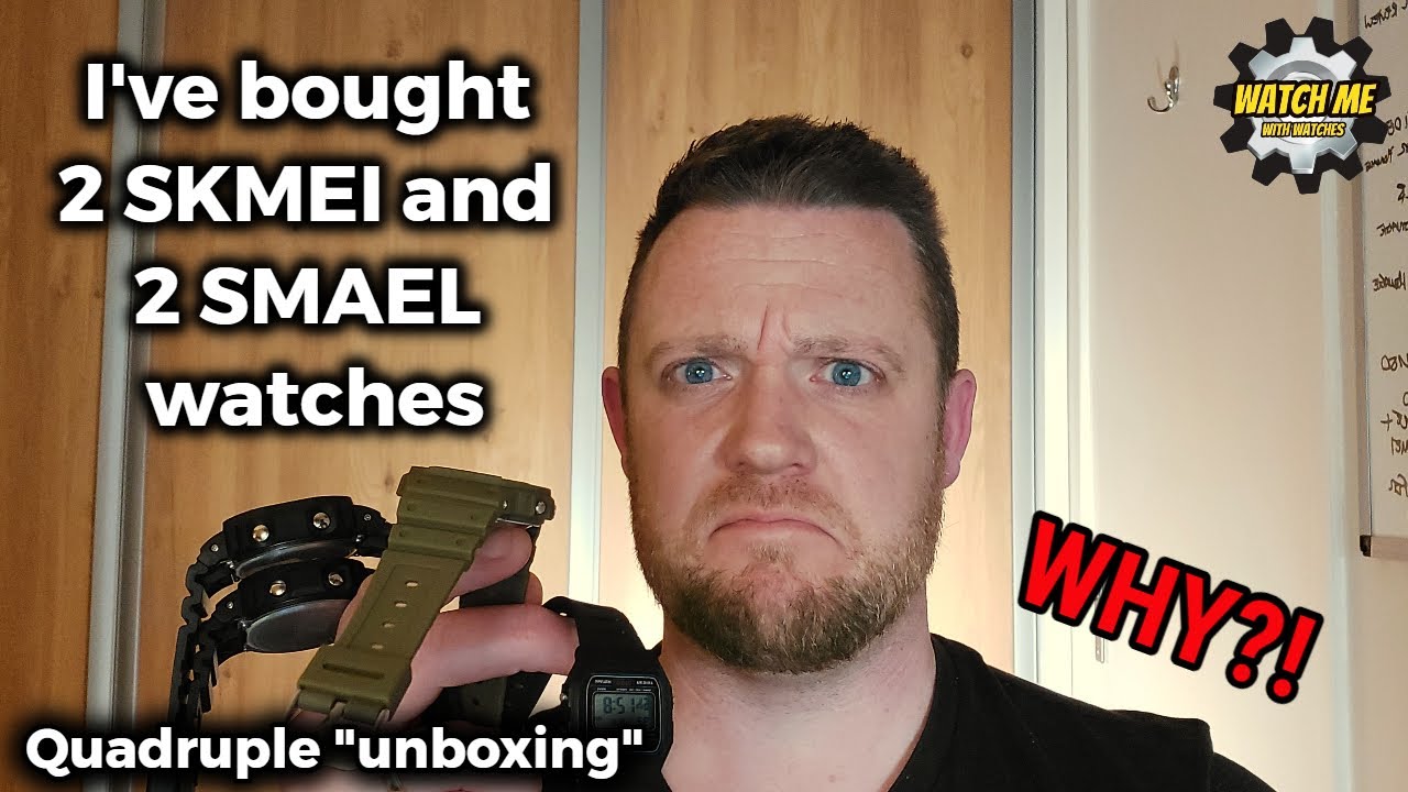 I Bought DIRT CHEAP Smael and Skmei Watches. WHY?!