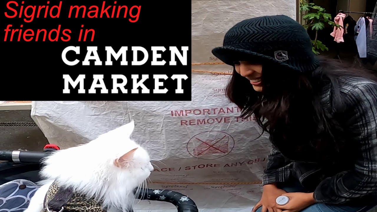 Making people smile in Camden Market
