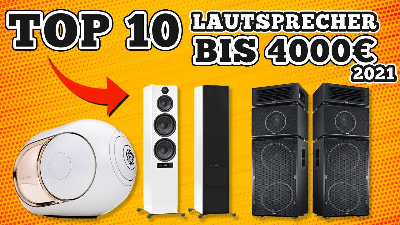 Die besten Lautsprecher bis 4000 Euro 🔊 Lautsprecher Test 2021 (Top 10) | Deutsch