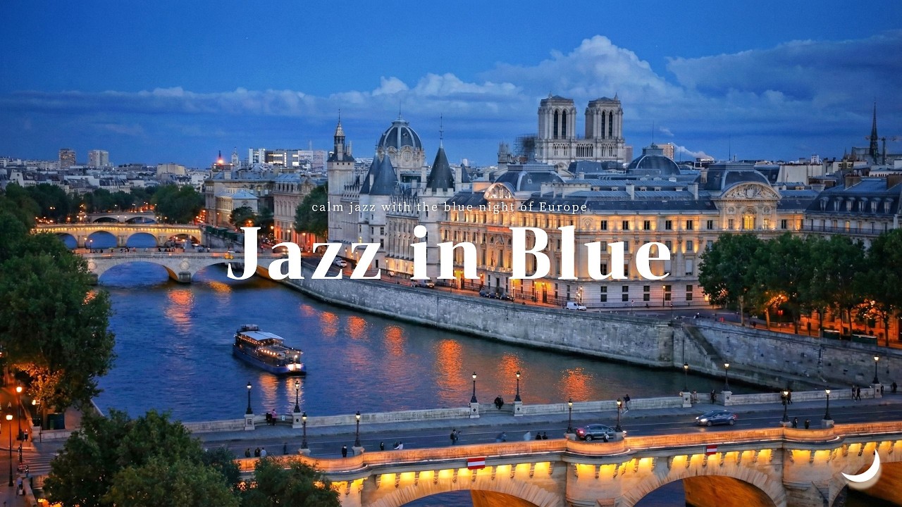 [playlist] 고요한 센강의 밤, 깊은 생각에 잠길 때 듣는 잔잔한 재즈 | Calm Night Jazz