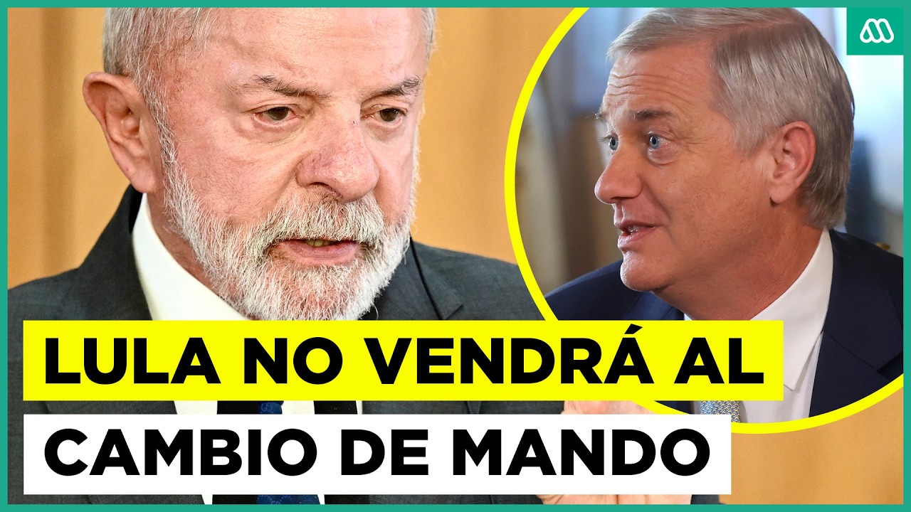 Inesperada baja: confirman que Lula da Silva no asistirá al cambio de mando en Chile