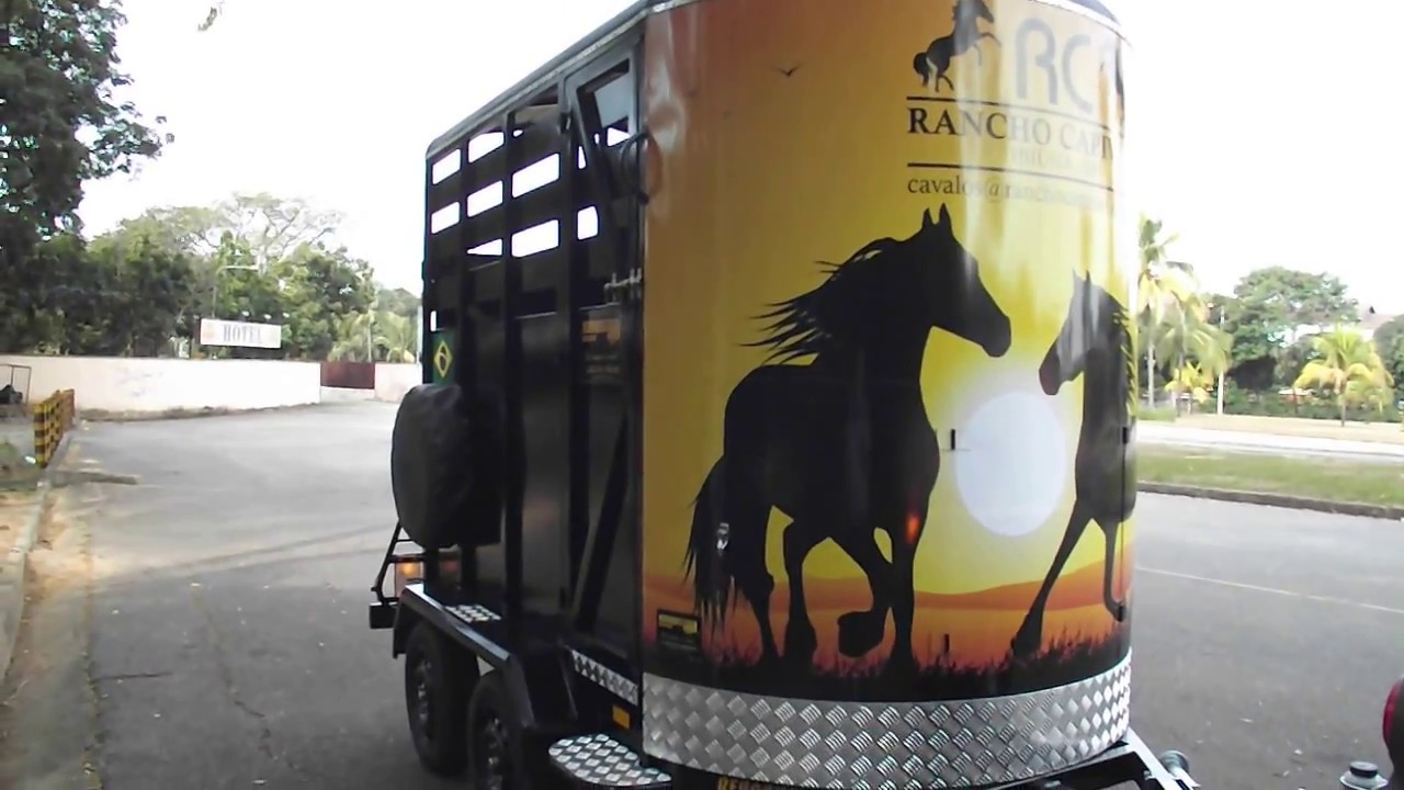 Reboque para 2 Cavalos - Carretinha para Cavalo