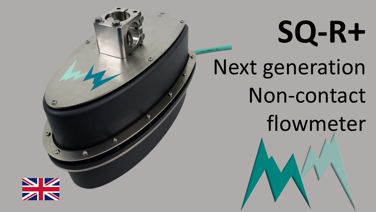 SQ-R+: Next generation Non-contact flowmeter !