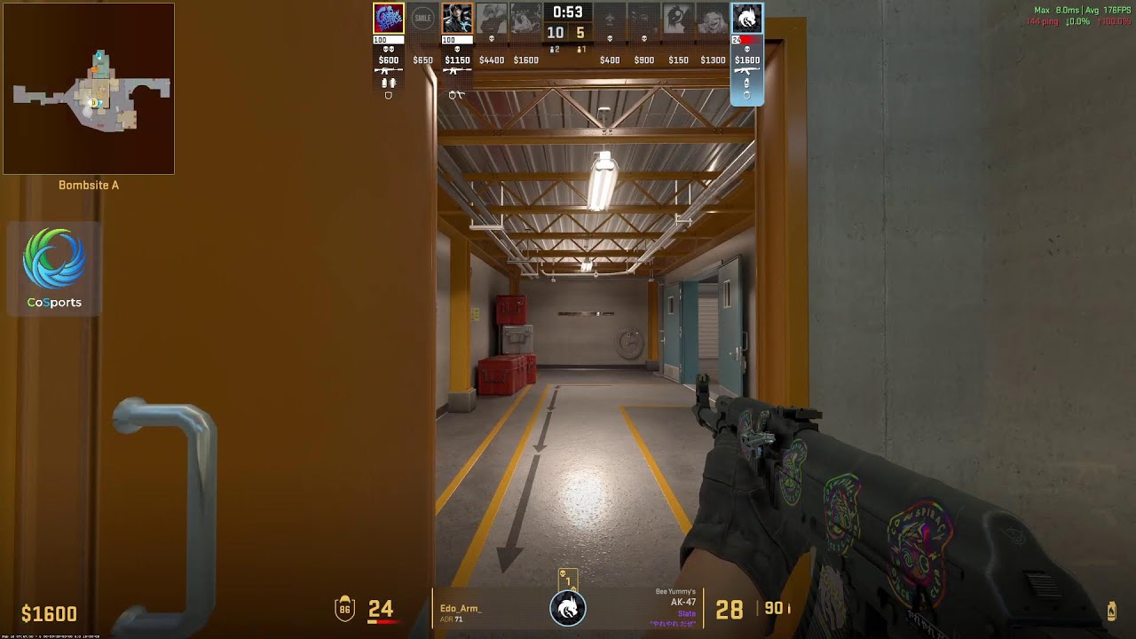 ATMOS TEAM VS OQ1 Кубок КЛЧ по CS2 Серебряный кубок. Финал 4