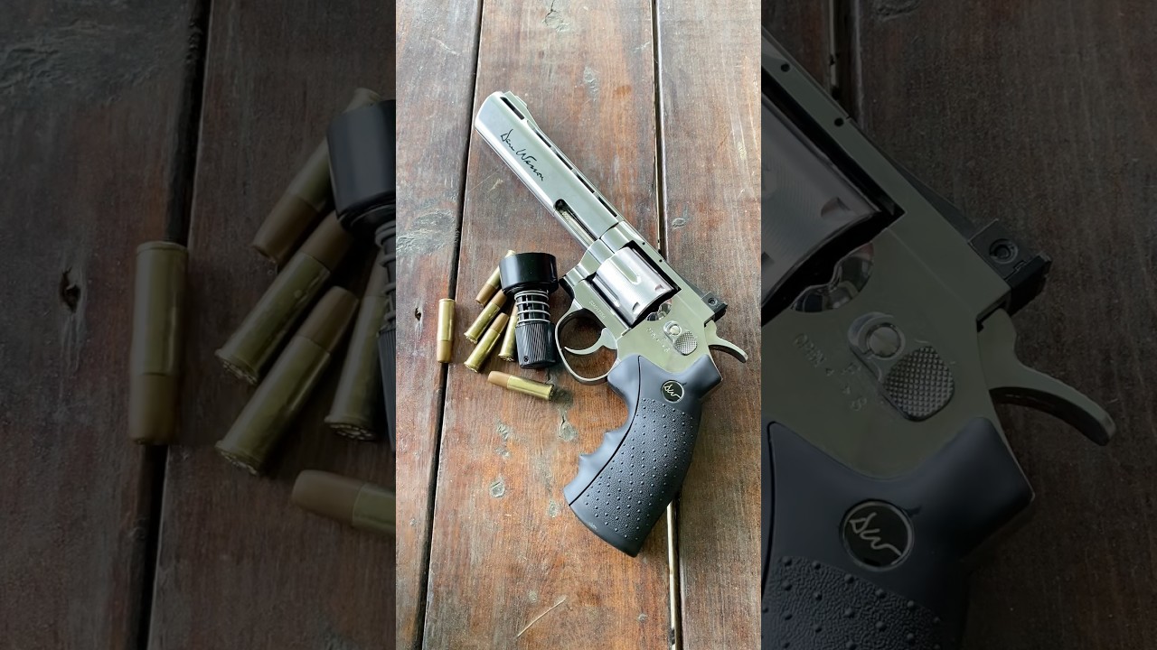 Dan Wesson CO2 Revolver #shorts #gun #airgun #bbgun #handgun
