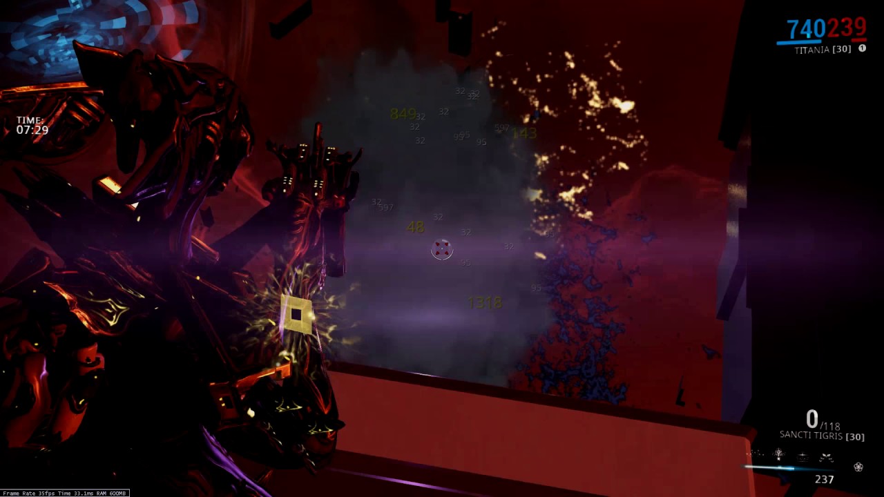Warframe - Boss Fight Hunhow feat Shadow Stalker