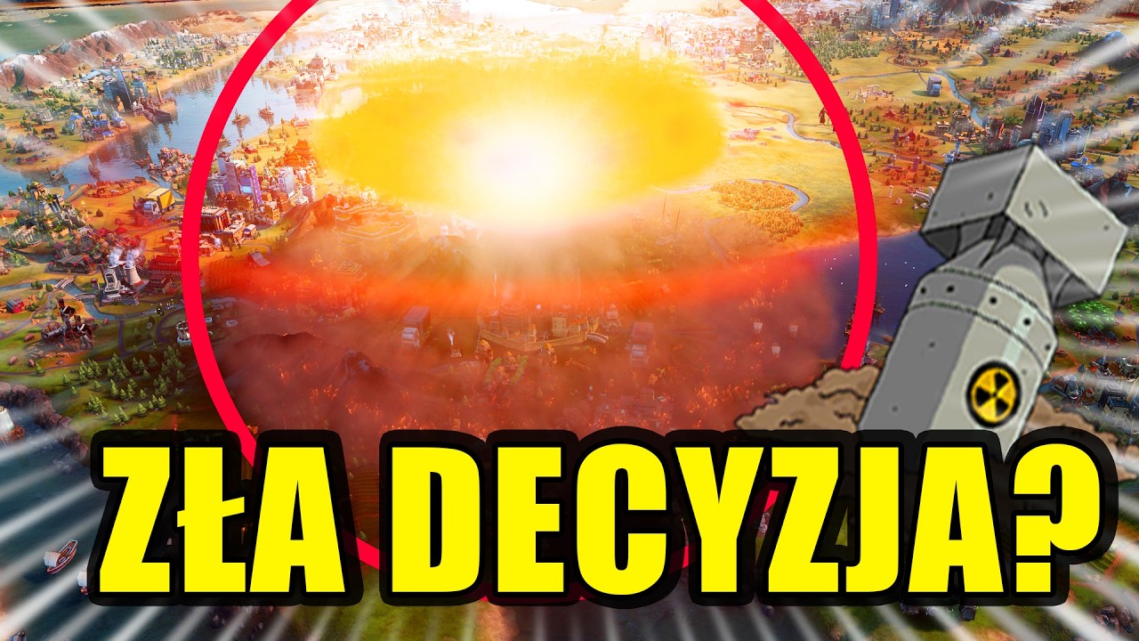 Co gdyby Polska doprowadziła do WOJNY NUKLEARNEJ?! - Civilization VI