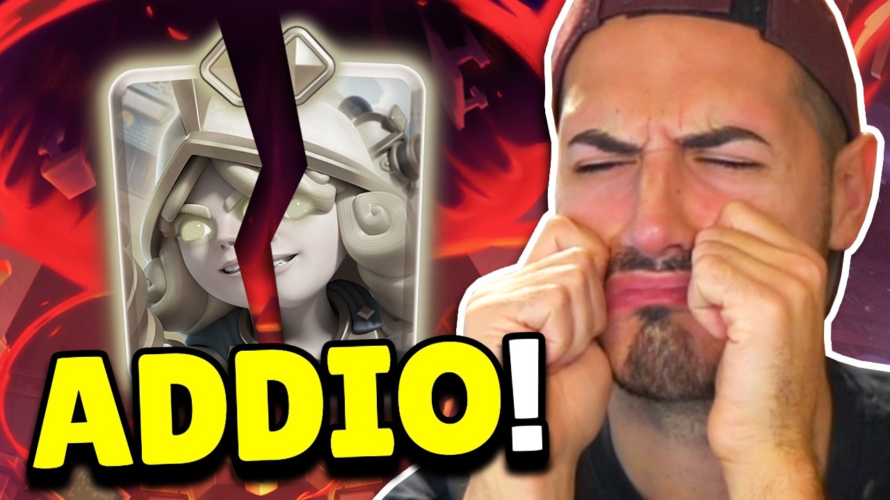 NOOOOO... ADDIO MOSCHETTIERE HERO... POVERINO! 😭 Clash Royale ITA