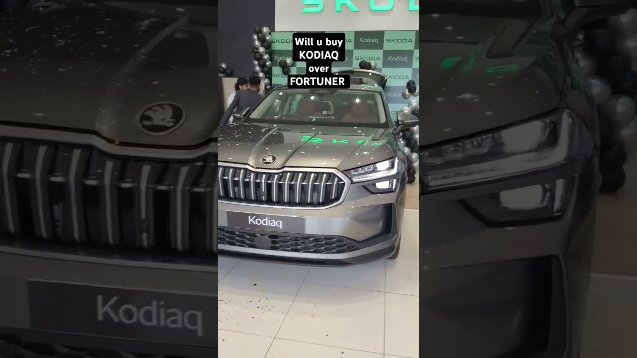 Will u buy Skoda Kodiaq over Toyota Fortuner? .. #kodiaq #fortuner #skoda #autospider