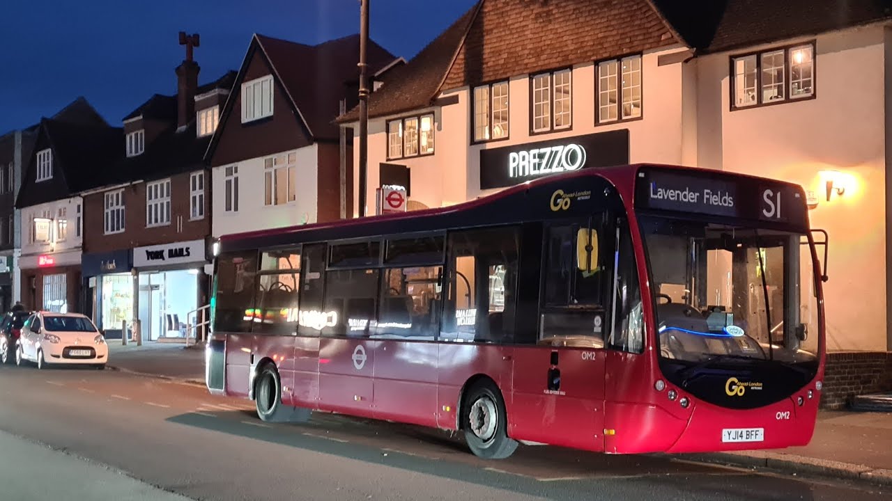 Go Ahead London (Metrobus) Optare Metrocity V990 YJ14 BFF (OM2) on S1 to Lavender Fields