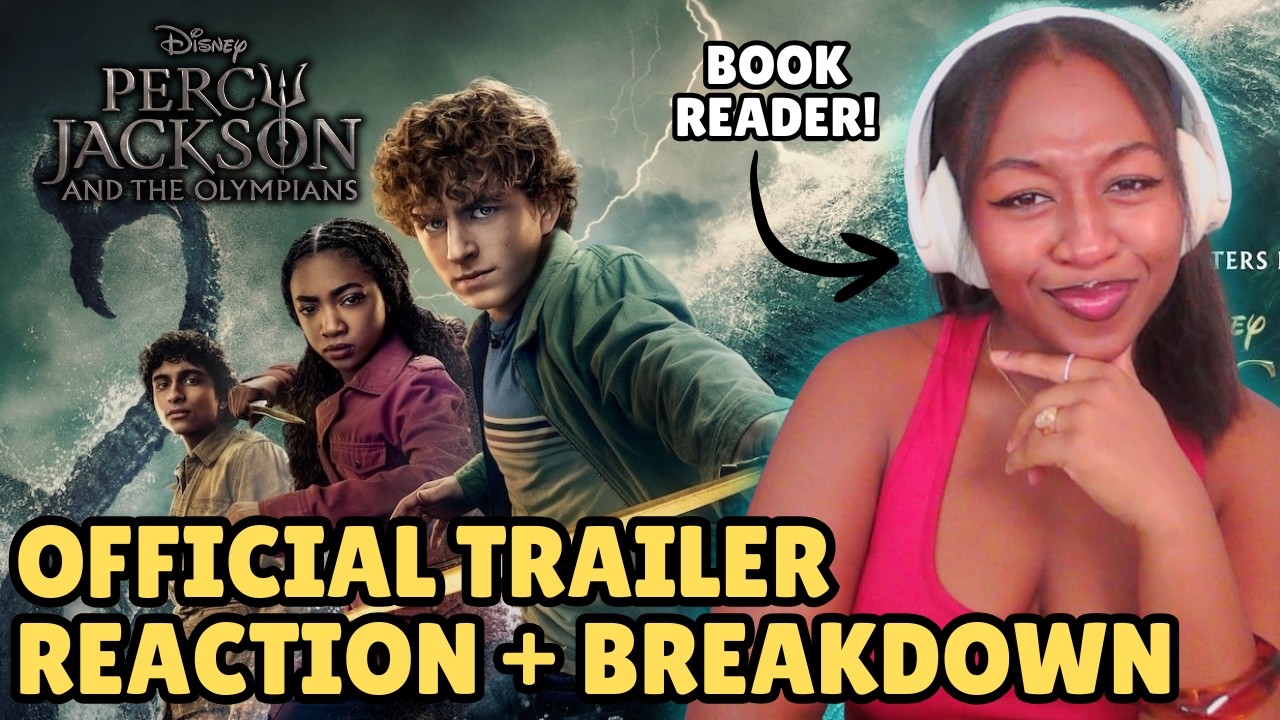 I AM SO READY! | PERCY JACKSON SEASON 2 TRAILER REACTION + BREAKDOWN!