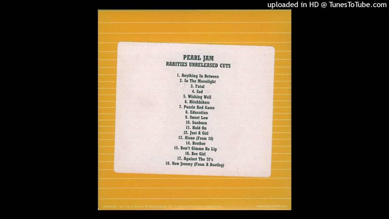 Pearl Jam - Anything In Between [2023 Remix]