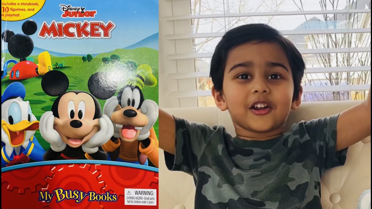 Disney Mickey Mouse (read Along) | Storytime with Baba Toys