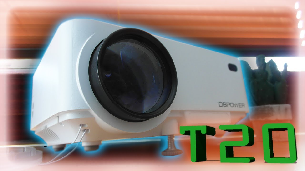 CHEAP DBPOWER T20 Projector / TEST