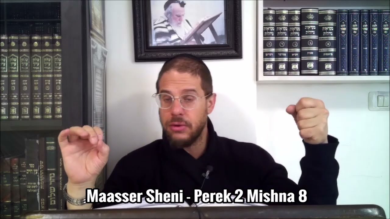 Maasser Sheni - Perek 2 Mishna 8 - Lun. 6 Adar 5786