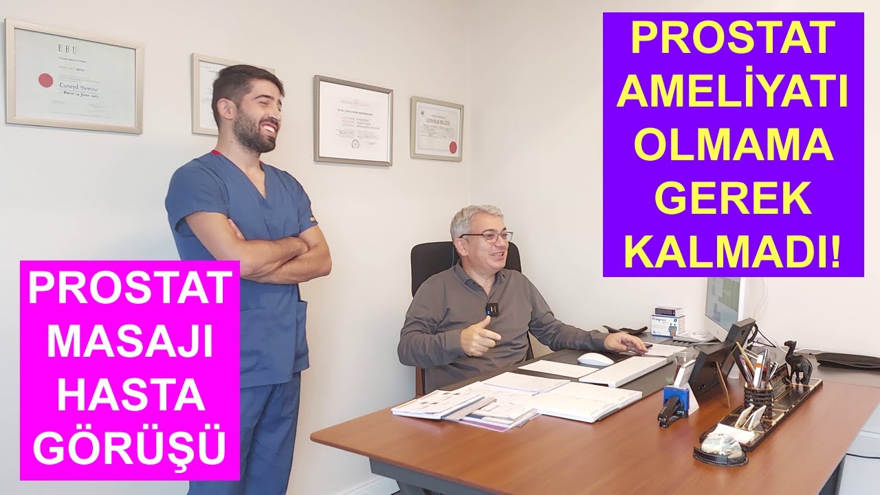 PROSTAT AMELİYATI OLMAMA GEREK KALMADI! PROSTATİT TEDAVİSİ SONRASI ŞİKAYETLERİN DÜZELMESİ