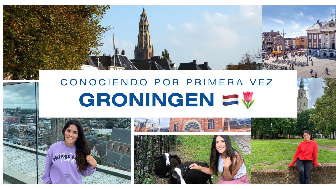 VLOG - Primera vez en Groningen 🌷, mucha comida y turismo 🚲🤍